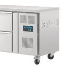 Table réfrigérée GN Polar Série U avec 8 tiroirs 616L