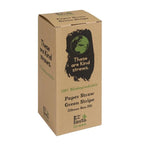 Pailles en papier Fiesta Green 210 mm - blanc/vert - 250 pcs