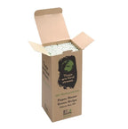 Pailles en papier Fiesta Green 210 mm - blanc/vert - 250 pcs