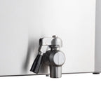 Friteuse électrique double professionnelle - 12+12 litres avec robinet de vidange, 400 V