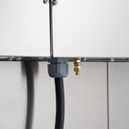 Friteuse électrique double professionnelle - 12+12 litres avec robinet de vidange, 400 V