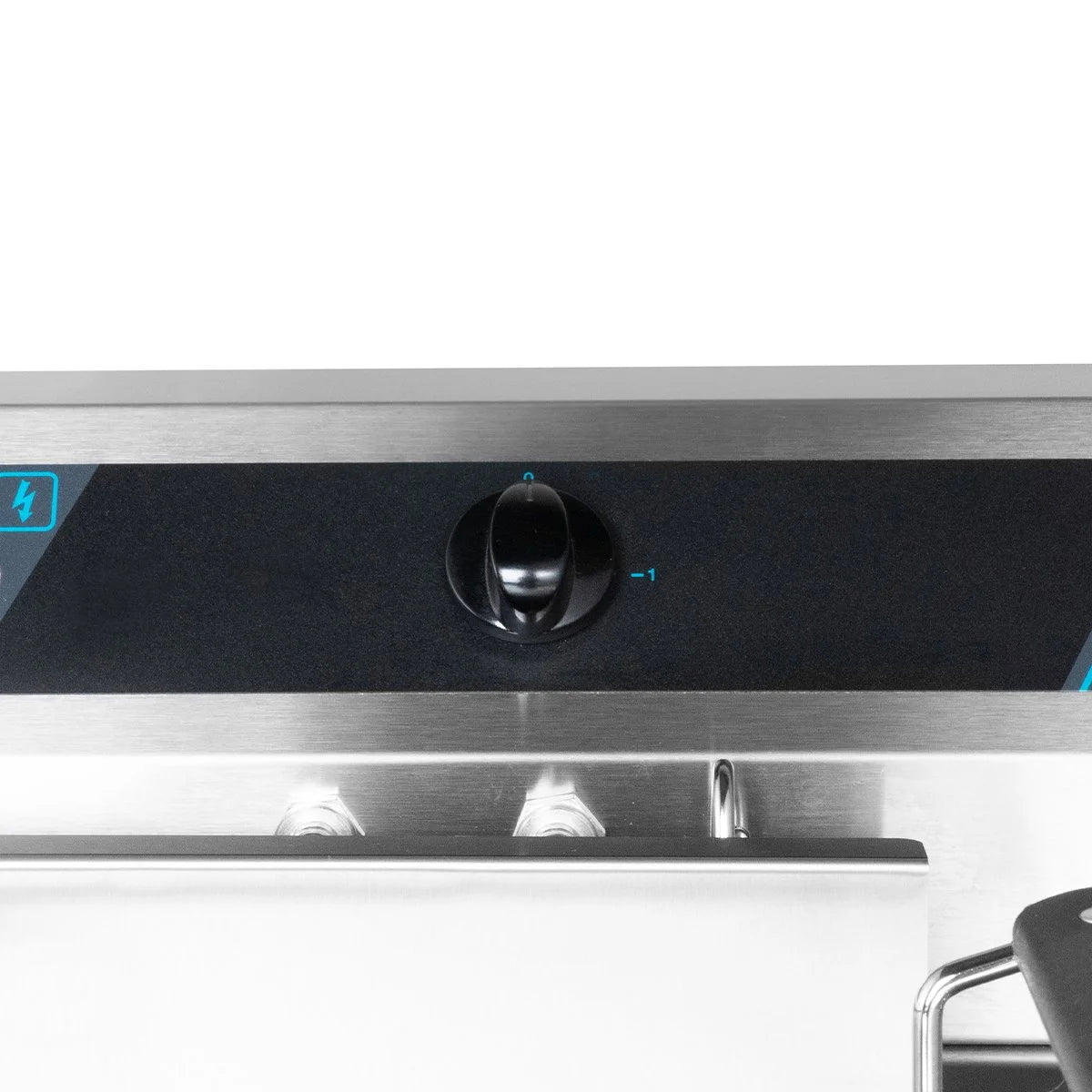 Friteuse professionnelle électrique pour beignets 20 litres avec robinet de vidange, 400 V
