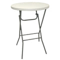 Table haute Bolero Ø800 mm pliable