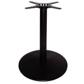 Bolero Piètement de table en fonte rond - Hauteur 720 mm