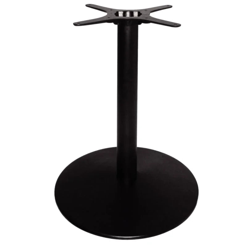 Bolero Piètement de table en fonte rond - Hauteur 720 mm
