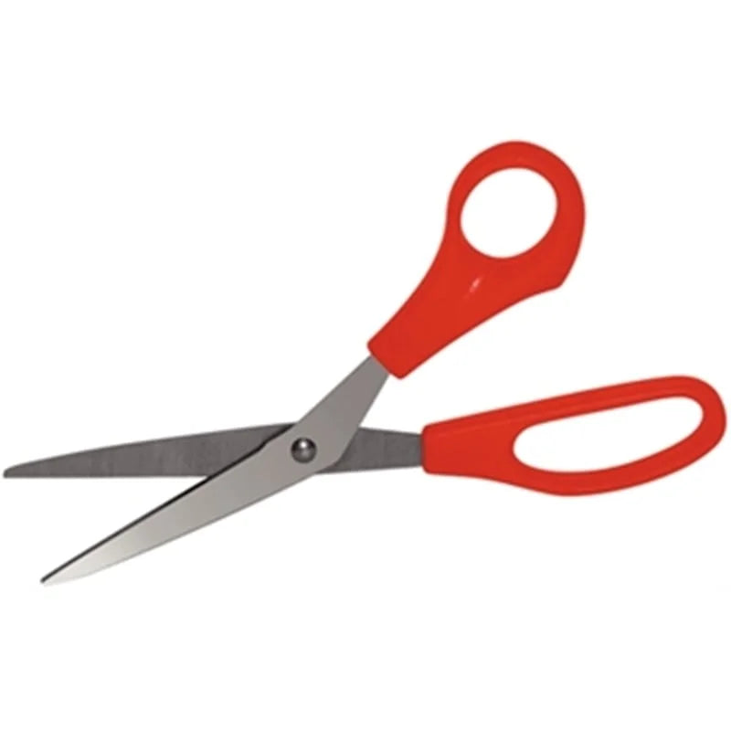 Ciseaux Hygiplas codés par couleur rouges
