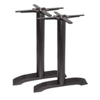 Bolero Pied de table double en fonte 72 cm de hauteur, 2 pièces