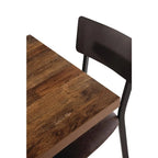 Bolero plateau de table carré Urban Dark 70 cm