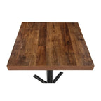 Bolero plateau de table carré Urban Dark 70 cm