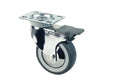 1x roulette avec frein pour tables de travail ECO