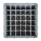 Cambro Panier de lavage pour verres beige avec 36 compartiments hauteur de verre max 29,8cm