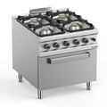 Cuisinière à gaz Série 900 - 80/90 avec four électrique - 4 feux - 42 kW