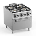 Cuisinière à gaz Série 900 - 80/90 avec four à gaz - 4 feux - 43 kW