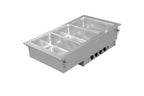 Bain-marie encastrable 3 GN 1/1 individuel