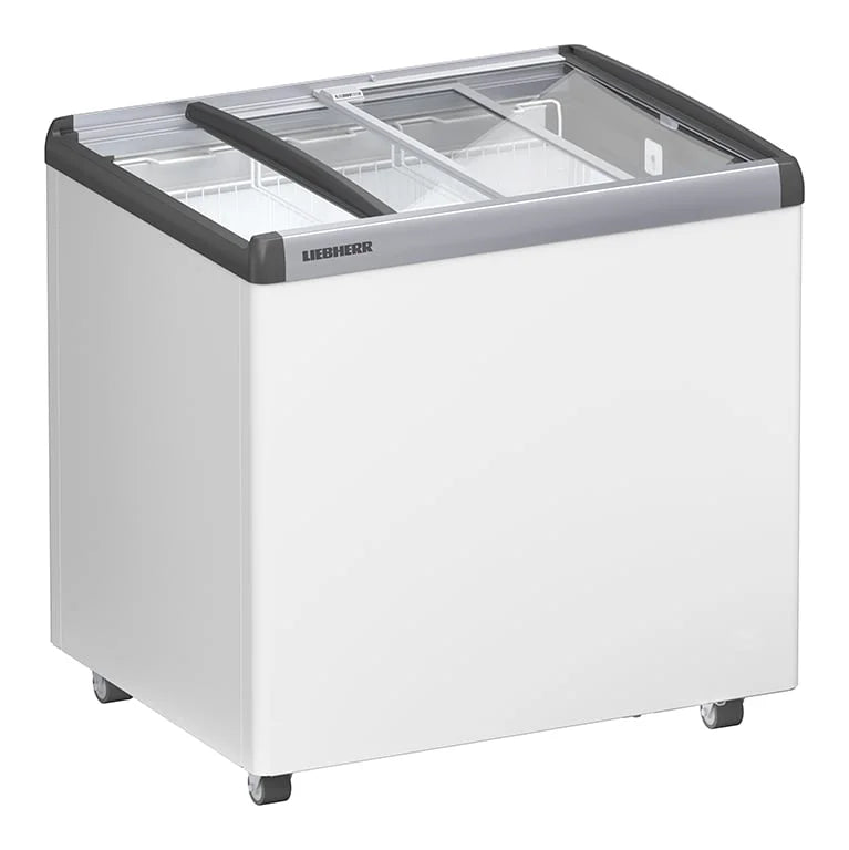 Liebherr coffre congélateur EFE 2252-21 avec couvercle coulissant en verre