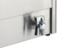 Friteuse électrique double ECO 10+10 litres avec robinet de vidange
