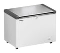 Liebherr coffre congélateur EFL 3056 blanc avec couvercle en acier inoxydable
