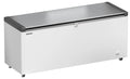 Liebherr coffre congélateur EFL 6056 blanc avec couvercle en acier inoxydable