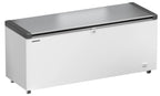 Liebherr coffre congélateur EFL 6056 blanc avec couvercle en acier inoxydable