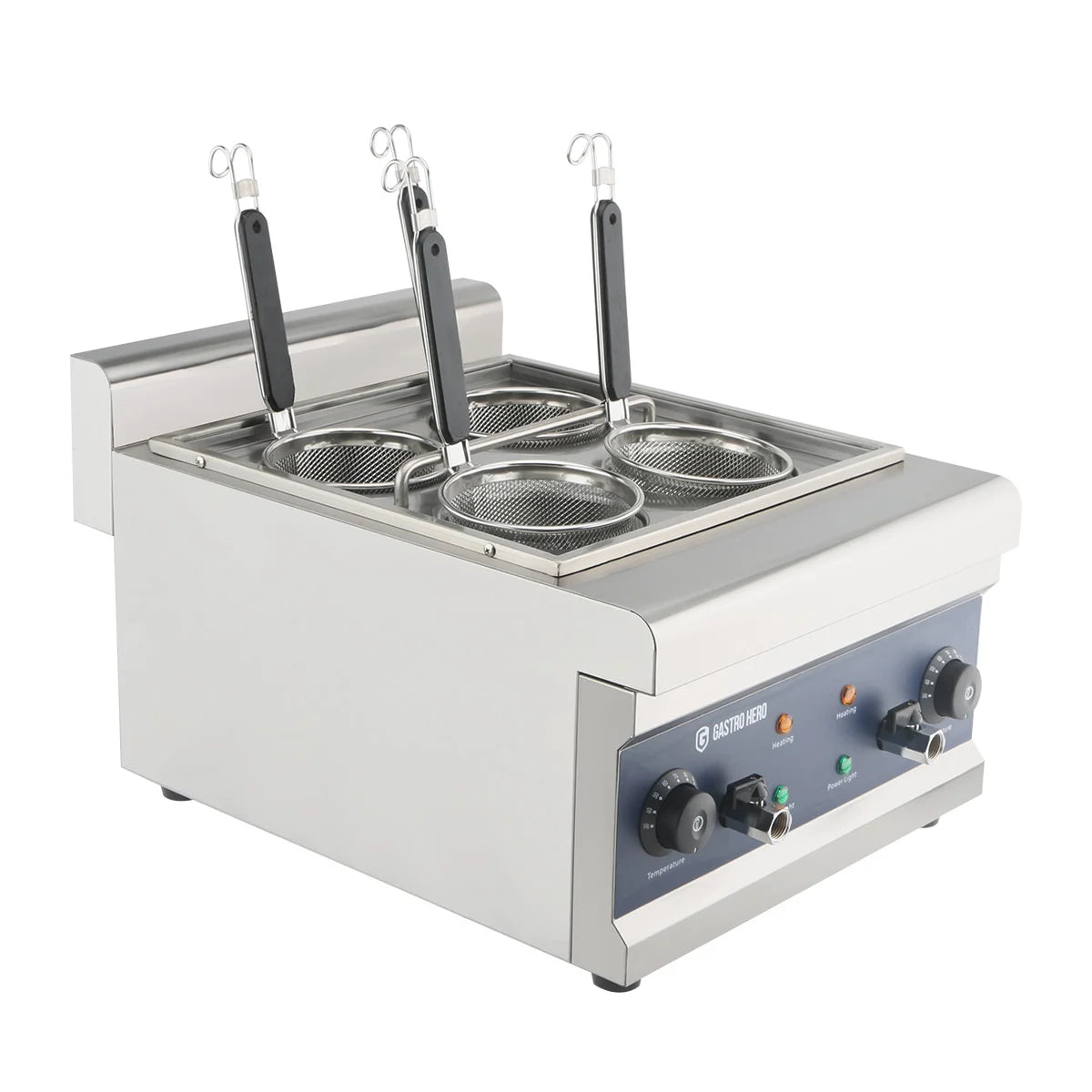 Cuiseur à pâtes électrique - 4 paniers - 16,5 L