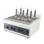 Cuiseur à pâtes électrique - 6 paniers à pâtes - 24,75 L