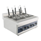 Cuiseur à pâtes électrique - 6 paniers à pâtes - 24,75 L
