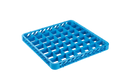 Rehausse 49 compartiments 60x60 mm pour panier de lavage, bleu