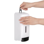 Jantex Distributeur de savon liquide et de nettoyant pour les mains 1L