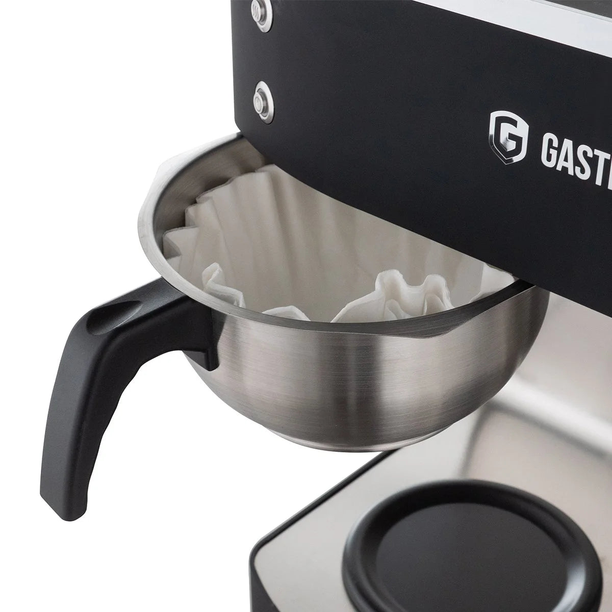 Machine à café filtre ECO 2x 2 litres noire avec 2 verseuses en verre incluses, 200 tasses/heure, machine à café professionnelle grande capacité
