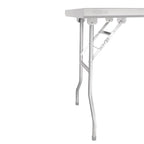 Table de travail pliante en acier inoxydable Vogue 1220x610x780mm