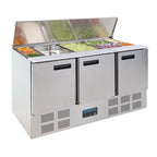 Saladette Polar 1370 avec couvercle rabattable