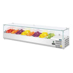 Polar Série G Vitrine réfrigérée à poser pour 8 x GN1/3