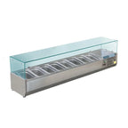 Polar Série G Vitrine réfrigérée à poser pour 8 x GN1/3