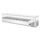 Polar Série G Vitrine réfrigérée à poser pour 8 x GN1/3