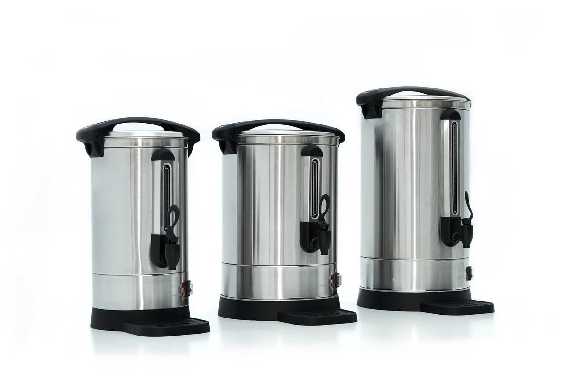Cafetière / percolateur GDCB 18,2 Litres, avec robinet et filtre en inox