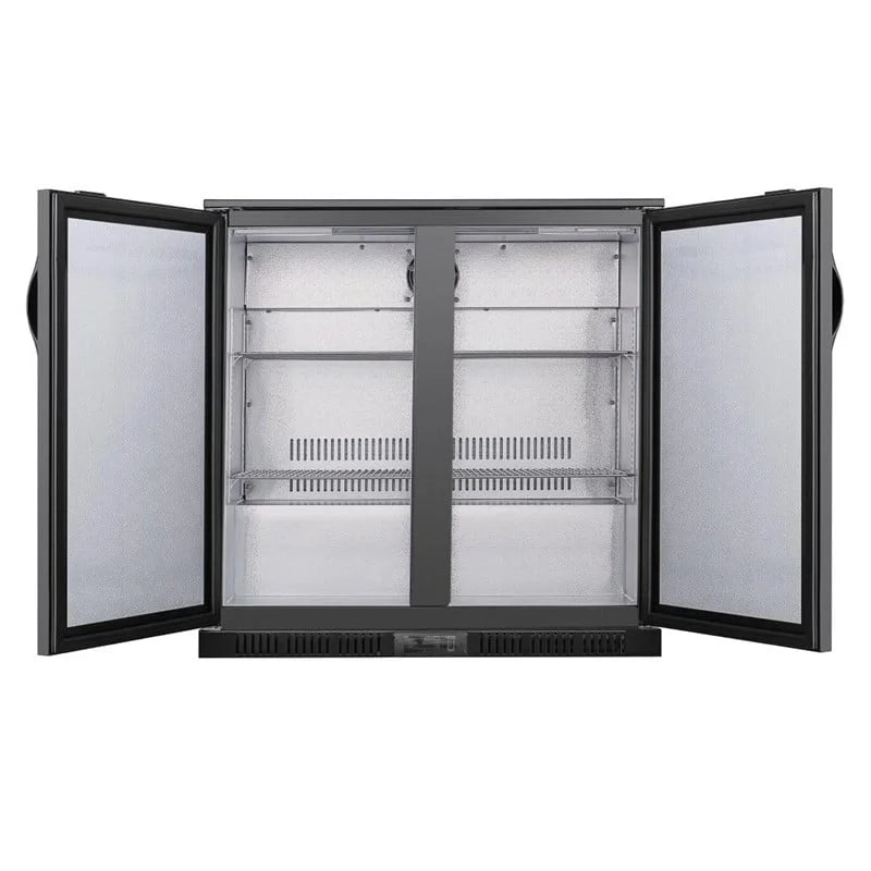 Arrière-bar réfrigéré Polar Série G 2 portes, 198 L