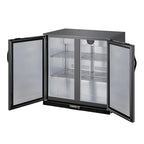 Arrière-bar réfrigéré Polar Série G 2 portes, 198 L