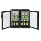 Arrière-bar réfrigéré Polar Série G 2 portes, 198 L