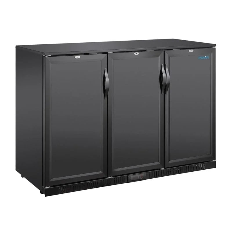 Arrière-bar réfrigéré Polar Série G 3 portes, 320 L