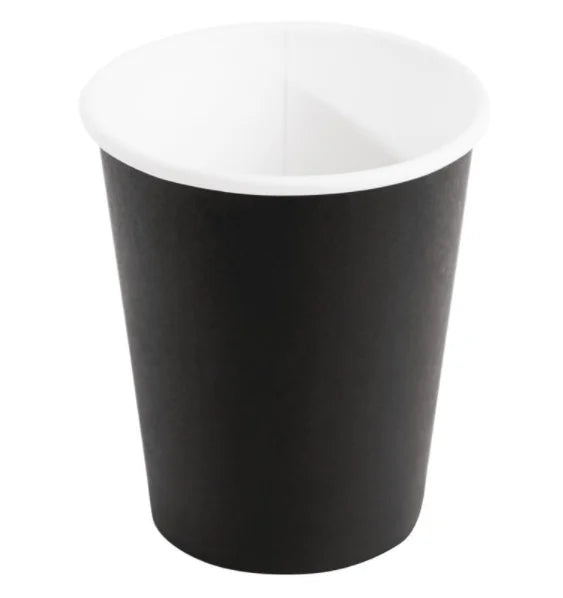 Fiesta Coffee To Go gobelets 230 ml noirs - 1000 pcs