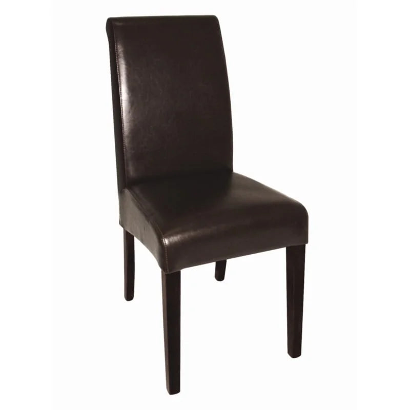 Chaise de salle à manger Bolero avec dossier arrondi - 2 pièces