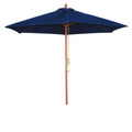 Parasol rond Bolero Ø3000 mm - bleu foncé