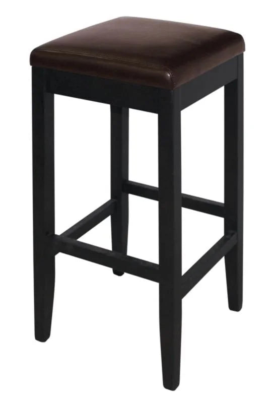 Tabouret de bar Bolero, brun foncé - 2 pièces