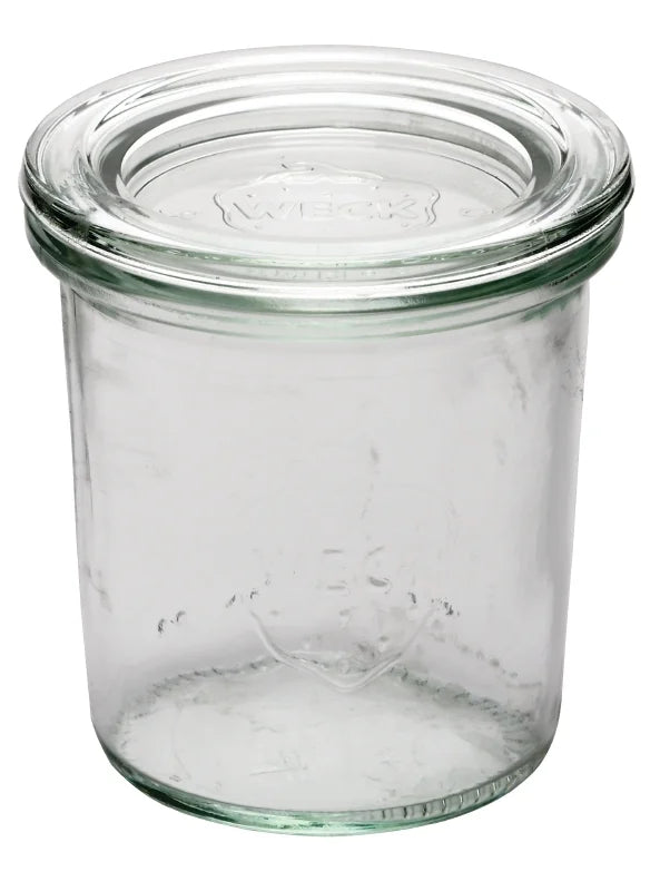 Bocal type Weck avec couvercle 140 ml - 12 pces