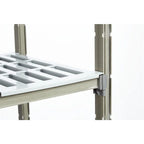 Cambro Étagère ventilée fixe avec 4 tablettes 183 x 91 x 46cm