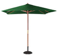 Parasol carré Bolero - 2500x2500 mm - vert