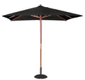 Parasol carré Bolero - 2500x2500 mm - noir