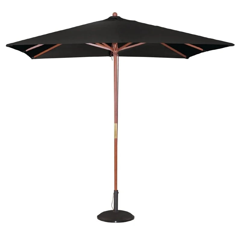 Parasol carré Bolero - 2500x2500 mm - noir