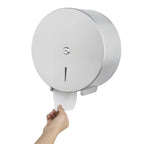 Distributeur de papier toilette jumbo Jantex en acier inoxydable