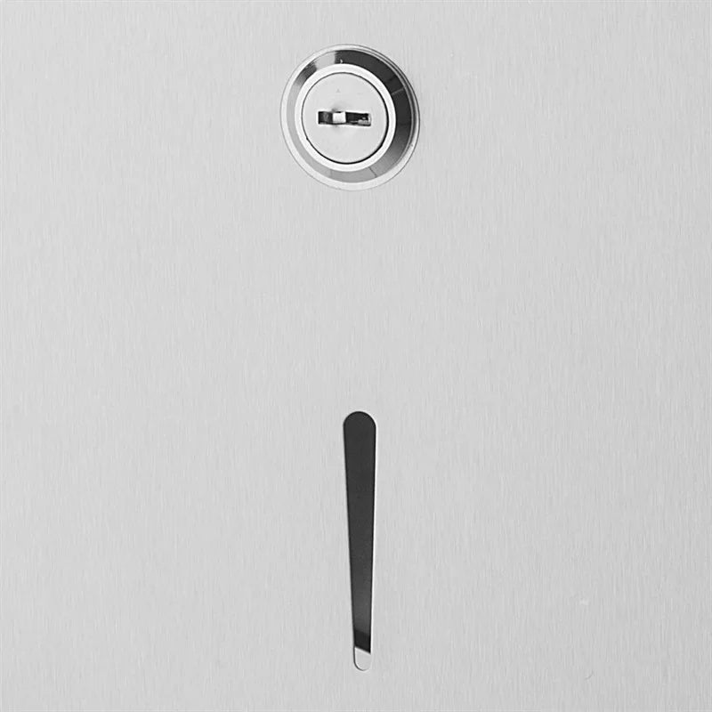Distributeur de papier toilette jumbo Jantex en acier inoxydable